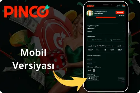 Pinco kazino Mobil Versiyası