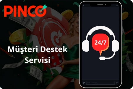 Pinco casino Müşteri Destek Hizmeti
